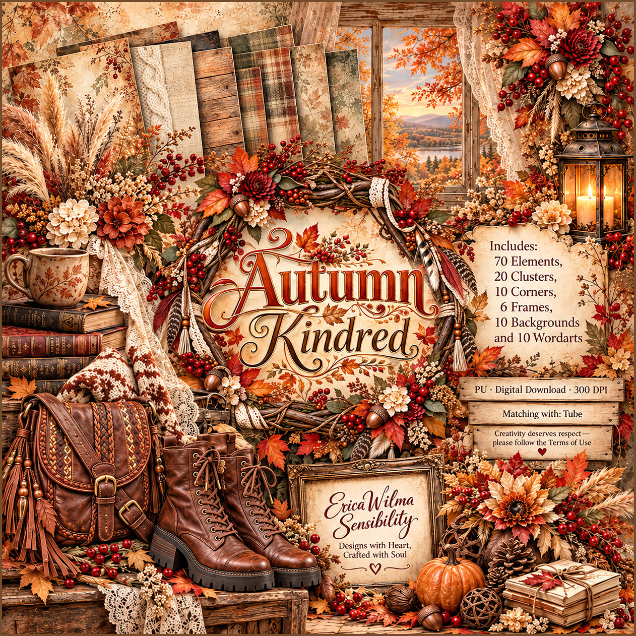 (image for) EW AI Autumn Kindred - Scrapset 2026